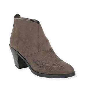 ☀️SALE☀️ Eileen Fisher Murphy Textured Nubuck Leather Ankle Boot  Size: 5.5